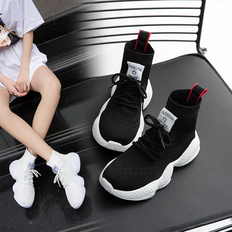 Little white shoes women summer new wild Korean autumn thick-soled casual shoes mesh breathable increased sports shoes