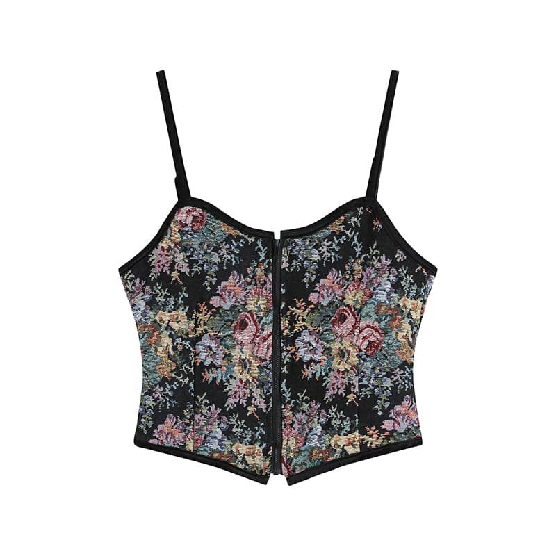 Women's Waistcoat With Suspender