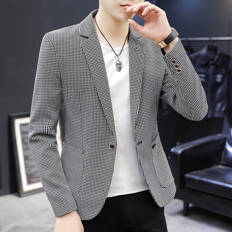Spring And Autumn Coat Trend Single Western Coat