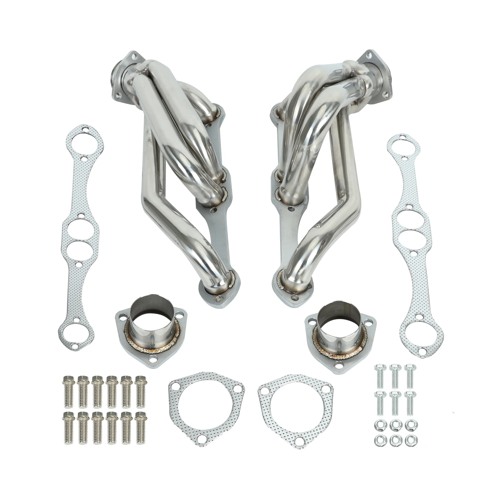 Exhaust Header For Chevy Small Block Blazer S10 S15 2WD 283,302,305,307,327,350,400   Ban The Sale Of Amazon