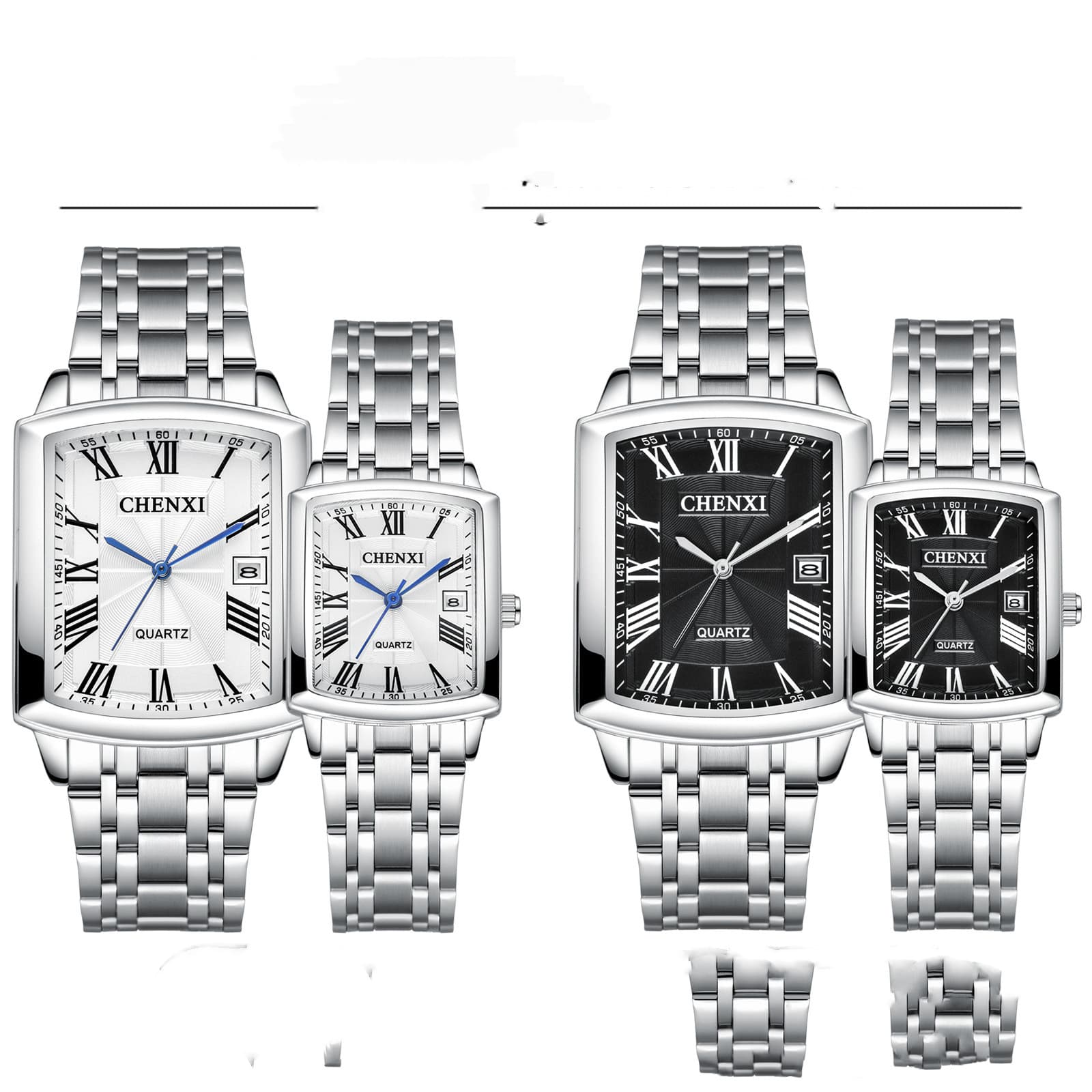 Couple Watch Casual Calendar Quartz Watch