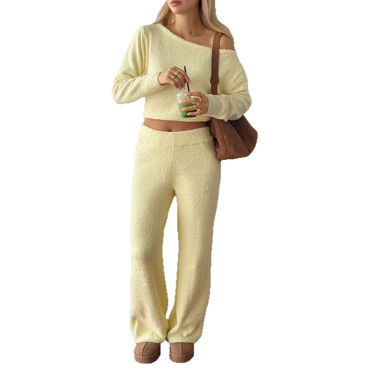 Sports Long-sleeved Sweater Trousers Suit Women