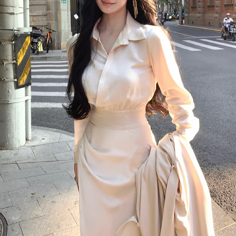 French Style Temperament Shirt Outfit Women