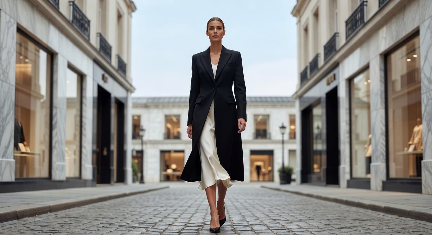 Curated fashion sale editorial